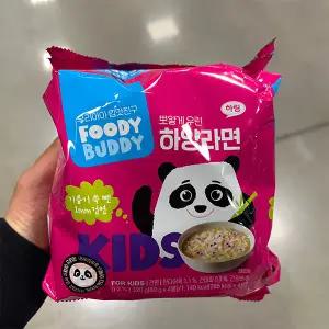 푸디버디 하양라면 80g x 8개입