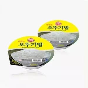 자취생 캠핑용 오뚜기밥 즉석밥 흰쌀밥 210g 24개