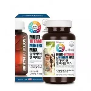 [어바틀] 어바틀 멀티비타민 앤 미네랄 맥스1100mgx90정 학교 기관 단체