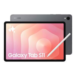갤럭시 탭 S11 128GB WiFi 안드로이드 태블릿, 대형 디스플레이, 내구성, 슬림, 경량, 고성능, 긴 배터리 수명, 메모용 S 펜, AI 지원, 버전, 그레이