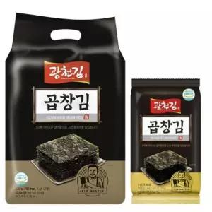 곱창김 도시락김 5g, 27개 광천김선물세트 천일염 신선한기름 먹기편한 팬트리 바삭한 고소한