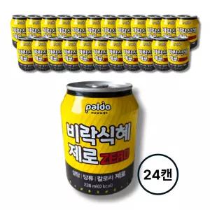비락식혜 제로 238ml 24개