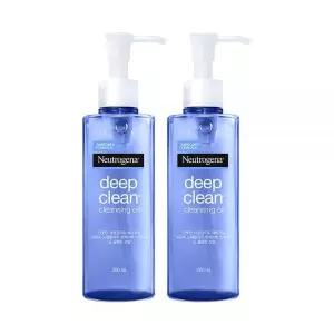뉴트로지나 딥클린 클렌징 오일 2입 기획 (200ml+200ml)
