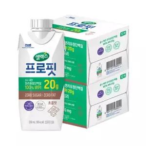 셀렉스 프로핏 웨이프로틴 WPI 드링크 초콜릿 330ml 24개(G)