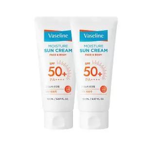 바세린 SPF50플러스 PA플러스플러스플러스플러스저자극 대용량 선크림 150ML 2개