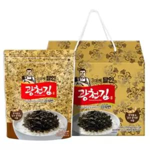 광천김 명절 설날 선물 세트 3대째 달인 김자반 5봉