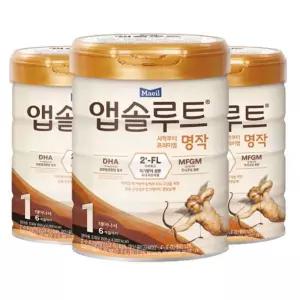 앱솔루트 명작 분유 1단계 800g 3개