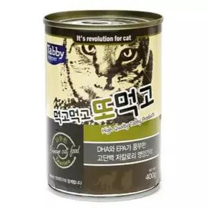 고양이 CF84XZ41 습식캔 타우린 400g 12개 저칼로리 영양 간식