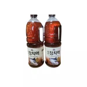 사조 참치액 액젓 양념 조미료 2.1kg x 2개