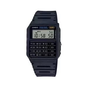 카시오 CA-53W-1Z 데이터뱅크 계산기 디지털 공용 우레탄 시계