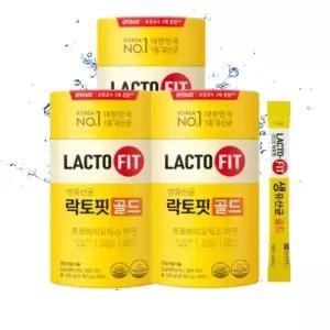 종근당건강 락토핏 골드 생유산균 2g x 50포 3통