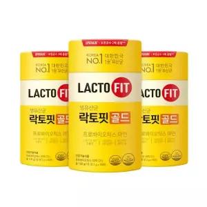 유산균 락토핏 골드 50포 3통 (150일분)