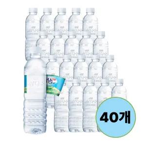 삼다수 무/유라벨 랜덤 500ml, 40개
