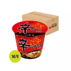 [하프클럽/오티마트]농심 신라면 큰사발 큰컵 114g 16개