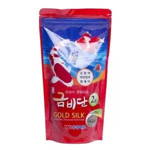 [하프클럽/올펫몰]금비단2호 중소형 비단잉어 붕어 금붕어사료 물고기밥