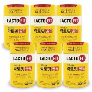 [하프클럽/오티마트]락토핏 골드 2g x 50포 6통