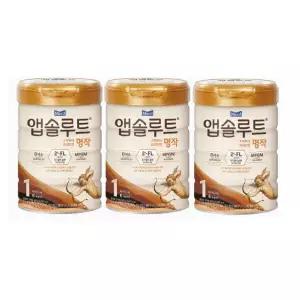 매일유업 앱솔루트명작 2FL 1단계 800g 3캔
