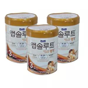 매일유업 앱솔루트 명작 2FL 3단계 800g x 3개