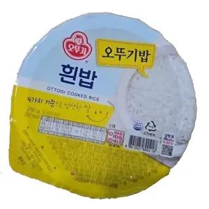 오뚜기밥 흰밥 210g 24개