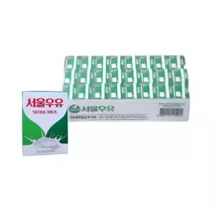 서울우유 맛있는 신선한 우유 200ml x 24입