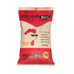 산란용 농협 닭사료 청계 오골계 오리 퍼펙트 20kg 닭 새 모이 알 잘낳는 가루 사료