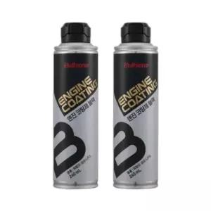 불스원 엔진 코팅제 블랙 240ml (엔진 오일 첨가제) 2개
