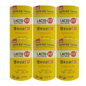 락토핏 생유산균 골드5X 2g x 50포 6통