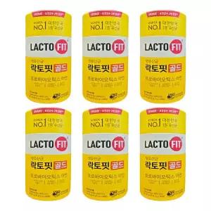 종근당건강 락토핏 골드 (리뉴얼) 2g x 50포 x 6통(300일분)