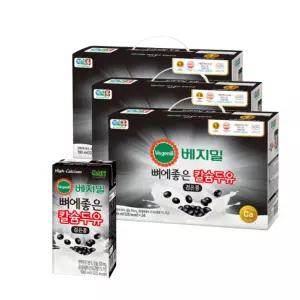 베지밀 뼈에좋은 칼슘두유 검은콩 190ML 72팩