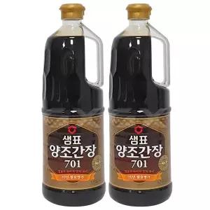 샘표 양조간장 701 1.7L 2개 대용량 간장 진간장 코스트코 gx