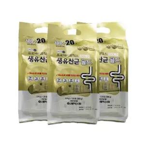 서울약사신협 프로바이오틱스 생유산균 골드 2.5g x 120포 X 3세트 I
