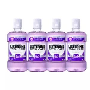 리스테린 토탈케어 마일드 750ml x4