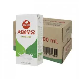 서울우유 x 10입 멸균우유1000ml 간식 학원 화이트데이 생일 발렌타인데이 어린이날