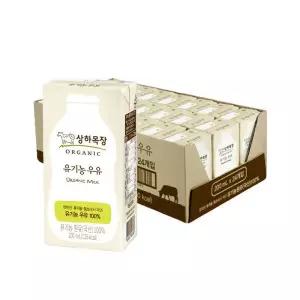 매일 유기농 멸균우유 200ml 24팩/우유/음료