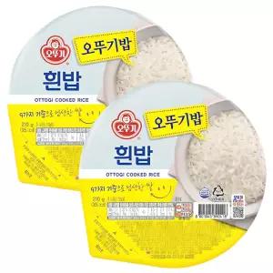 오뚜기밥 흰밥 210g x36개입 대용량 백미 즉석밥