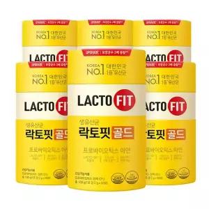 [대용량] 종근당건강 락토핏 골드 생유산균 50포 x 6통 (300포)
