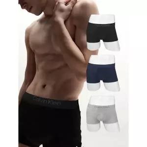 [Calvin Klein]남자 드로즈 3장 세트 팬티 모달 속옷 NB4192