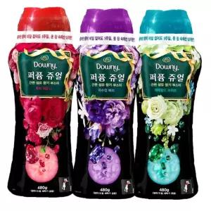 B다우니 12주지속 480g 향기부스터 섬유향기부스터 세탁 퍼퓸주얼 퍼퓸쥬얼 3종