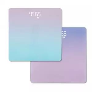 온도측정가능 온도측정 파스텔 체중 LED 정밀 체중계 뉴엔에스