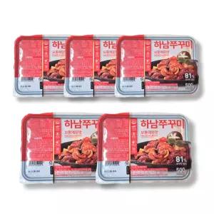 하남쭈꾸미 500g 보통매운맛 5팩