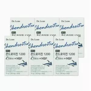 닥터린 콘드로이친 1200 콘레이티 + MBP 1200mg x 30정 6개 철갑상어