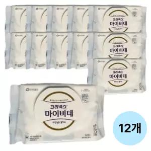 크리넥스 마이비데 퓨어, 캡형, 50매, 12입, 1개(600매)