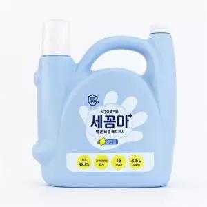 [웰빙창고] 온더바디 세꼼마 핸드워시 3.5L 레몬향