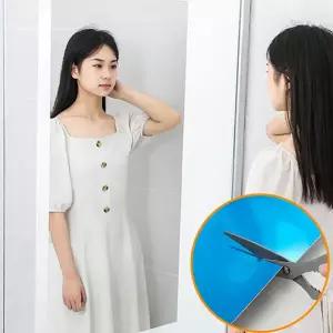 거울 시트지 공간활용 인테리어 안전 붙이는 거울 시트지 필름지 부착 현관 가볍고 휴대용 프레임 방거울