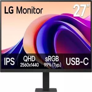 LG 27U631A-B 27인치 QHD (2560 x 1440) IPS 컴퓨터 모니터 100Hz 5ms HDR10 리더 모드 플리커 세이프 HDMI