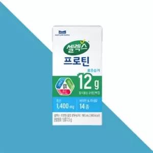 매일유업 셀렉스 프로틴 음료 로우슈거 190ml 24개