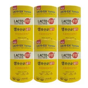 락토핏 생유산균 골드5X 2g x 50포 6통