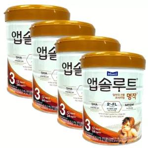 매일유업 앱솔루트 명작 2FL 3단계 800g 4개