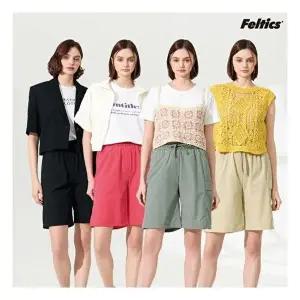 봄신상 펠틱스 25SS 여성 아이스 스트레치 반바지 4종 (F509W)