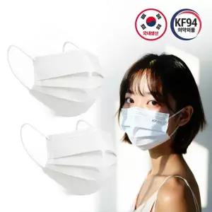 국내산 WJT 100매 덴탈 일회용 대형 kf94 마스크